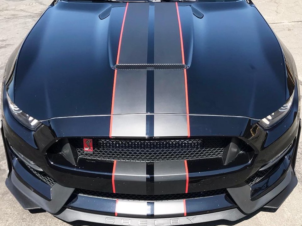 Ford GT custom wrap