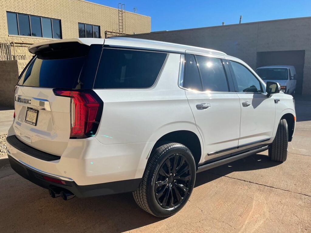 2021 GMC Yukon ceramic coating and paint correction